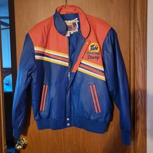All leather Tide Nascar Jacket Not for sale